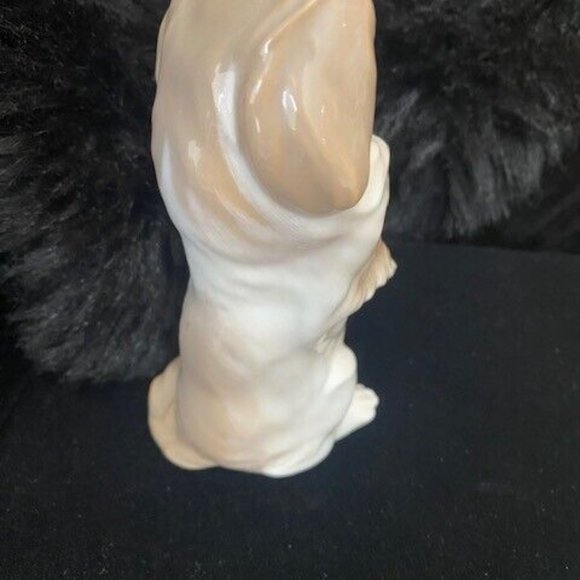 Vintage Royal Copenhagen of Denmark Pekingese Dog Standing in Tan - Picture 8 of 8
